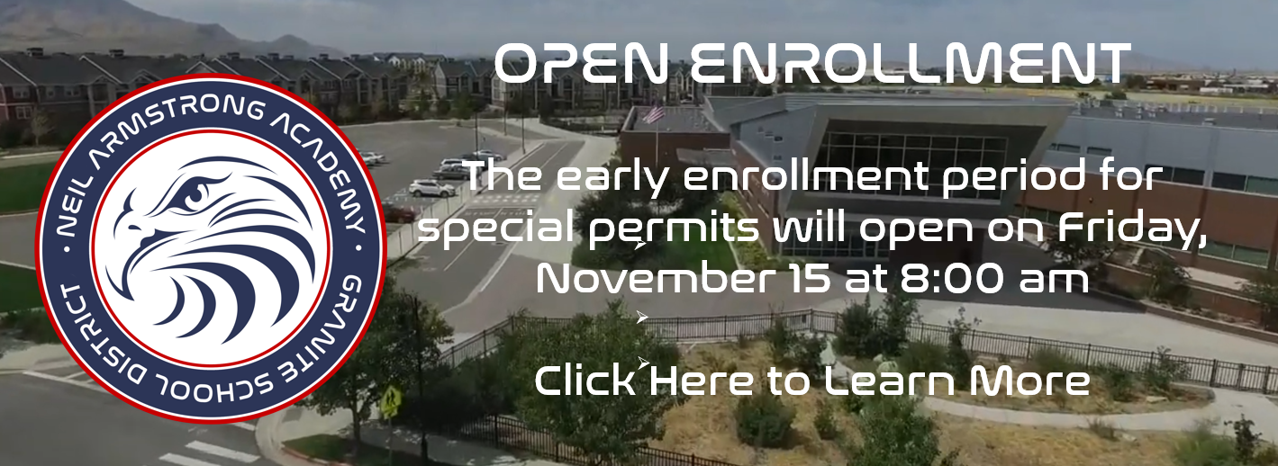 The early enrollment period for special permits will open Friday, November 15th at 8:00 am. Click here to learn more.