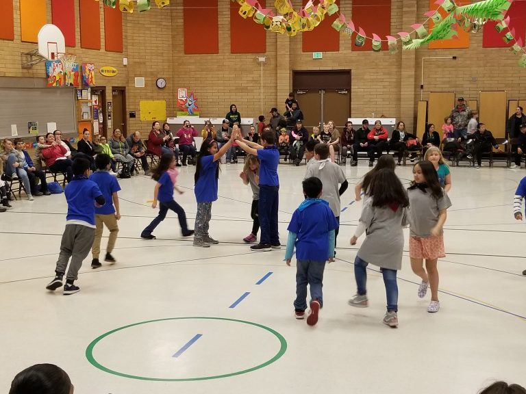 Bacchus Elementary Art Night 2018