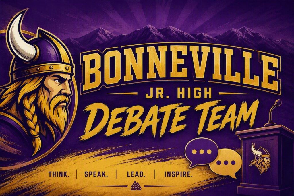 Debate team banner