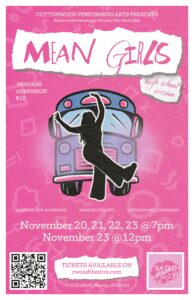 Flyer for Mean Girls Production