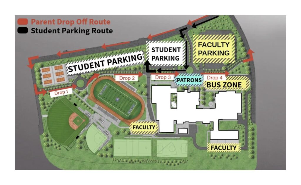 Parking & Drop Off Map (JPEG)
