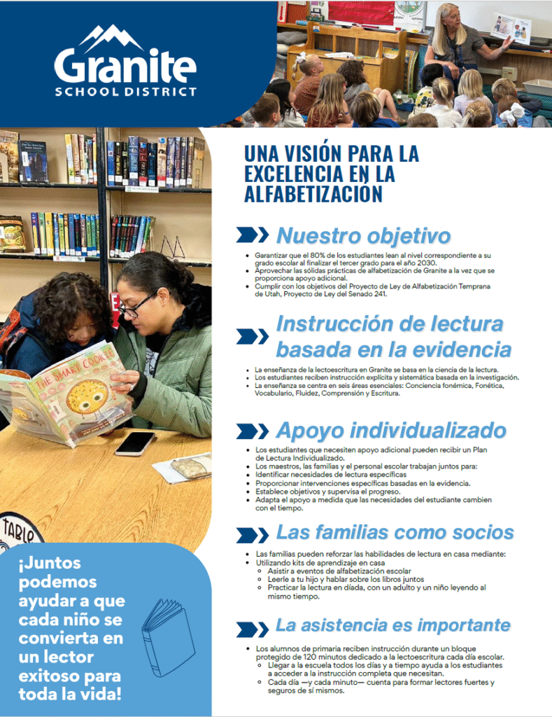 Literacy PDF in Spanish