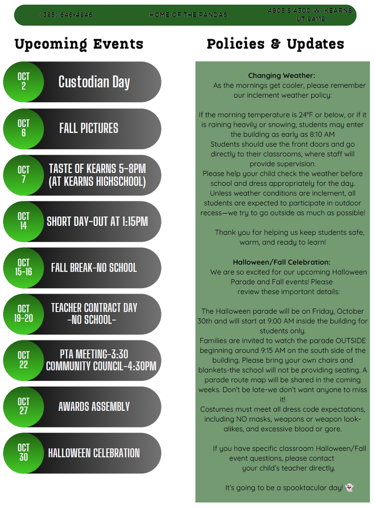 Newsletter page 2 in English