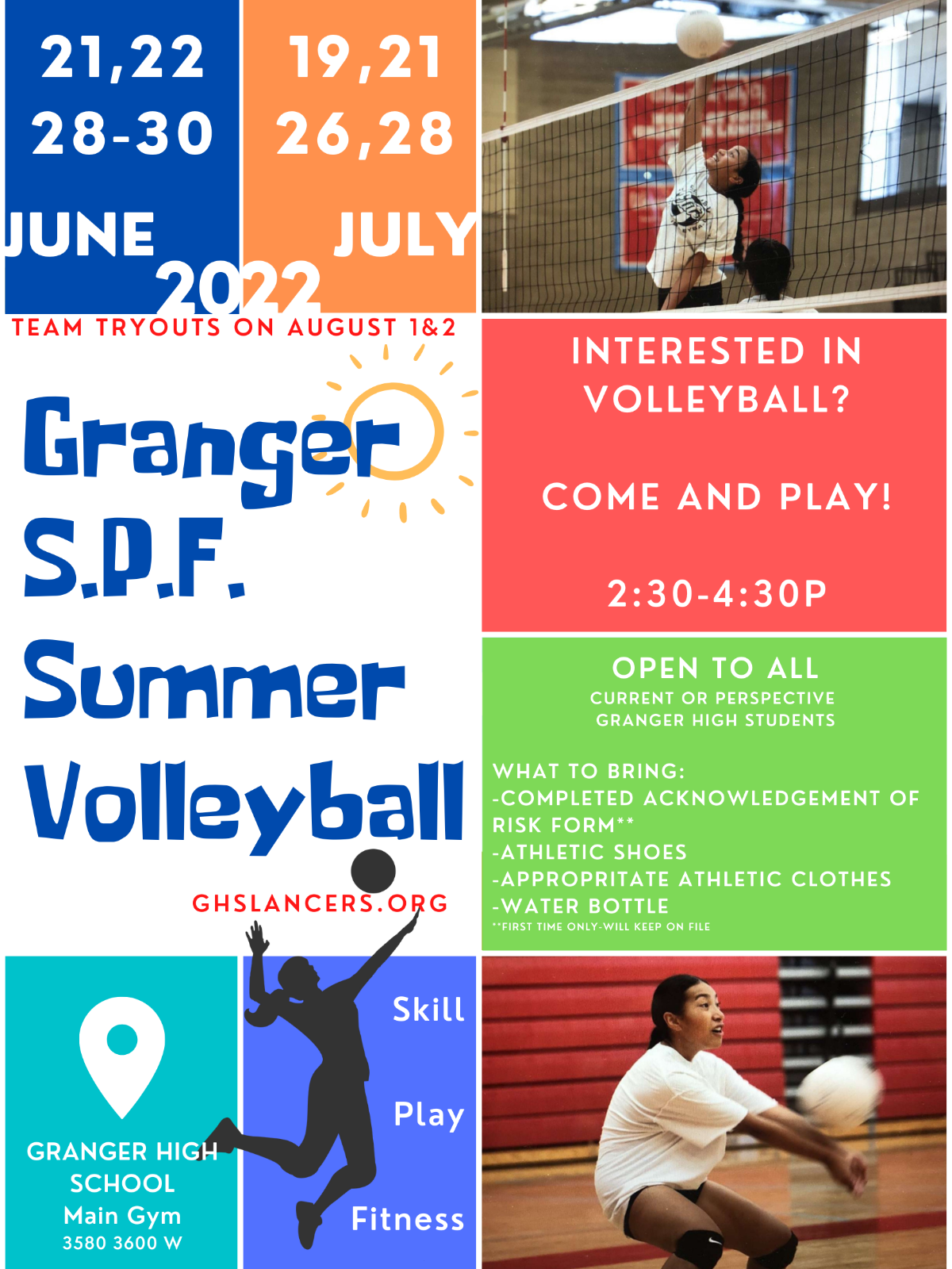 SPF Summer Volleyball is Here!