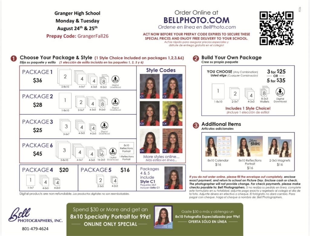Picture day form