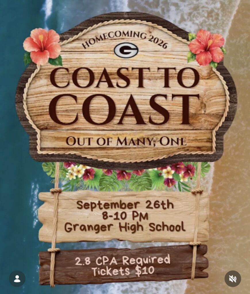 Homecoming dance poster