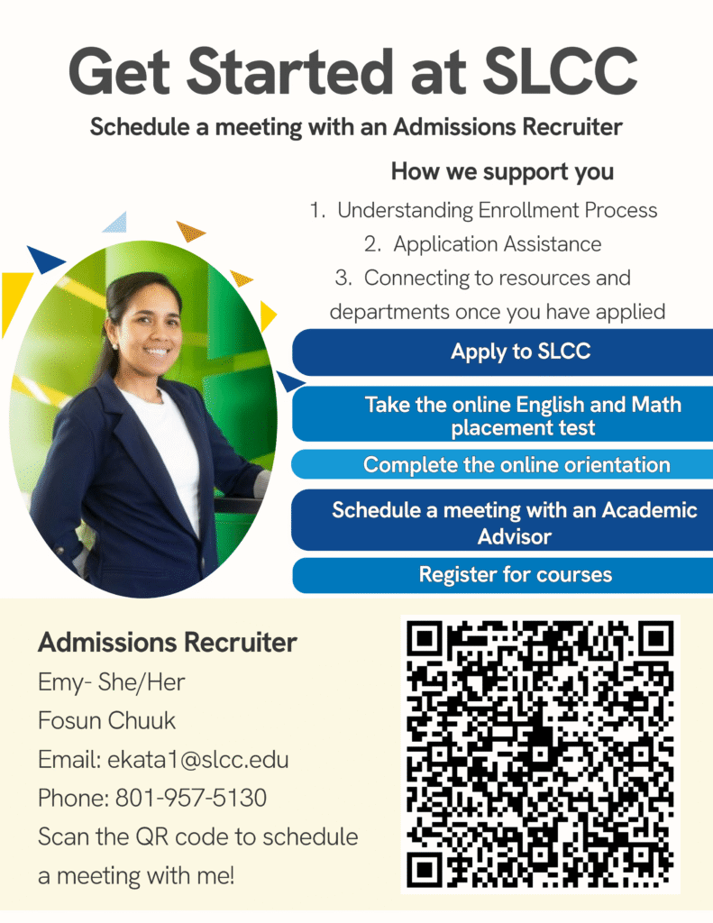 Admission SLCC Recruiter Info