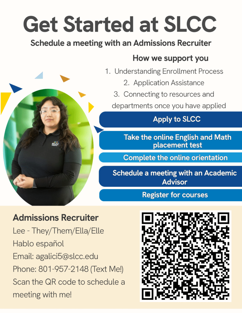Admission SLCC Recruiter Info