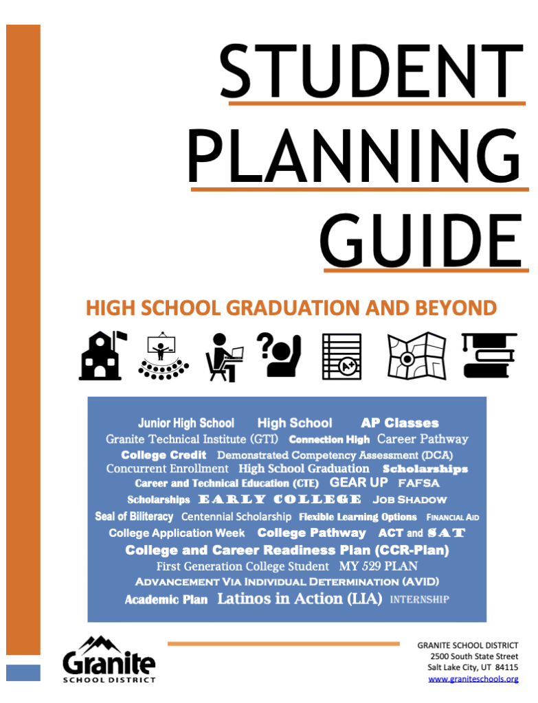 Cover of the Student Planning Guide