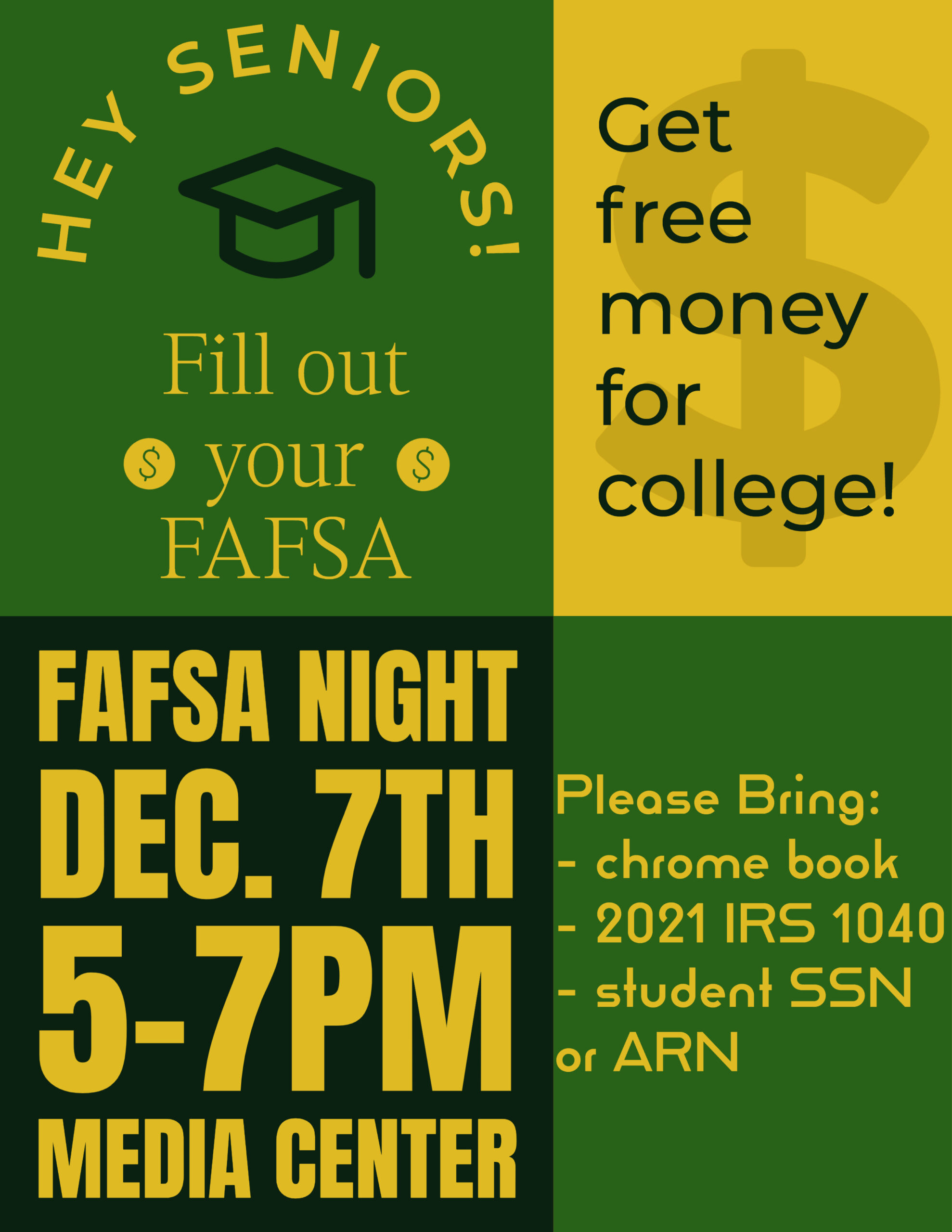 FAFSA Night December 7th