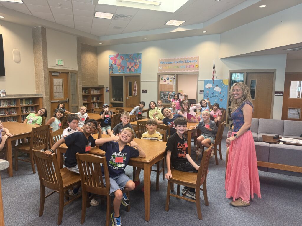 Students in library during unified Specials