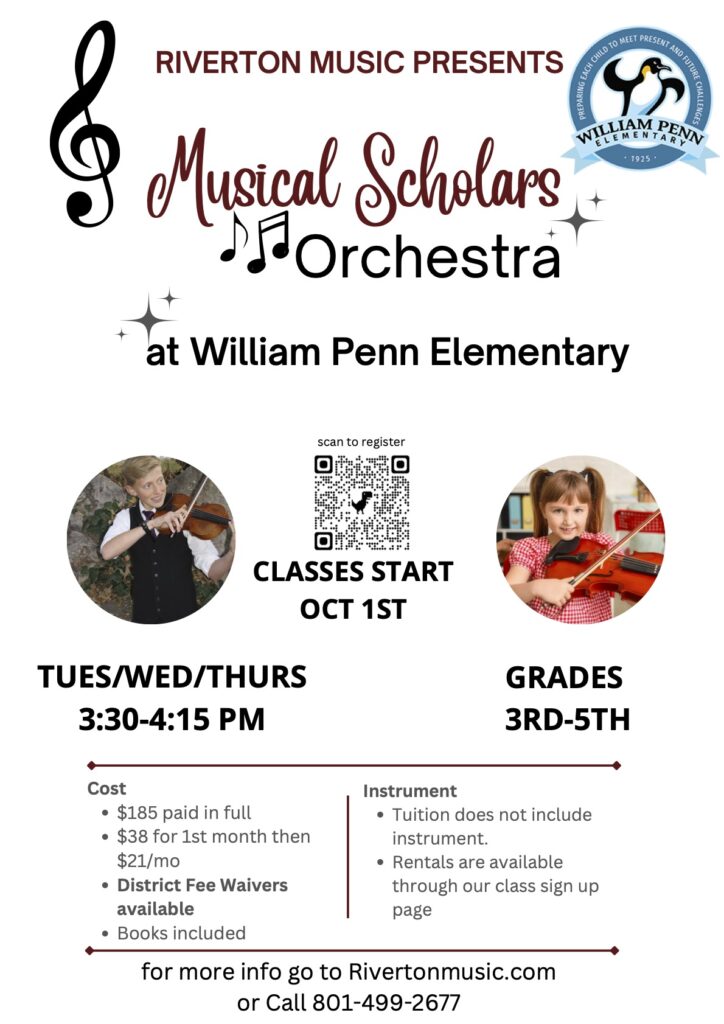 Riverton Music Flyer