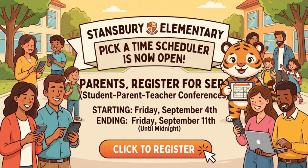 Stansbury Elementary SEP registration flyer