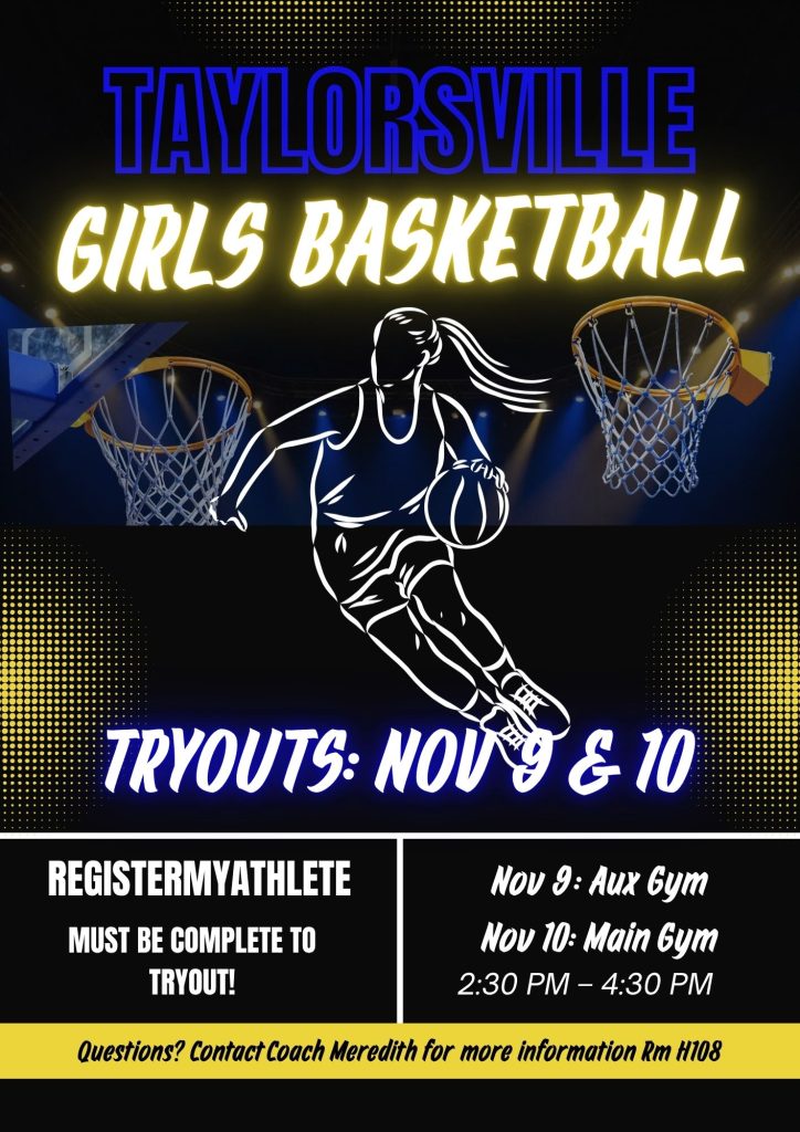Girls tryouts November 