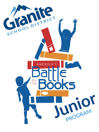 District Battle of the Books Jr. Logo