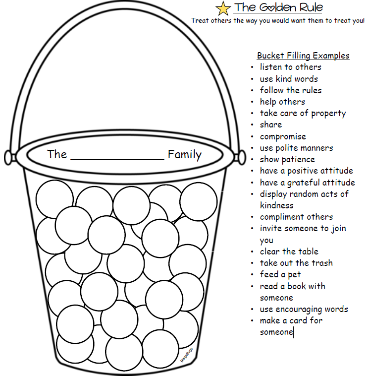 how full is your bucket