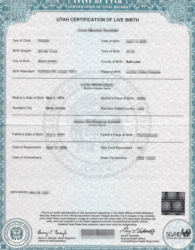 lawton notarized birth certificate