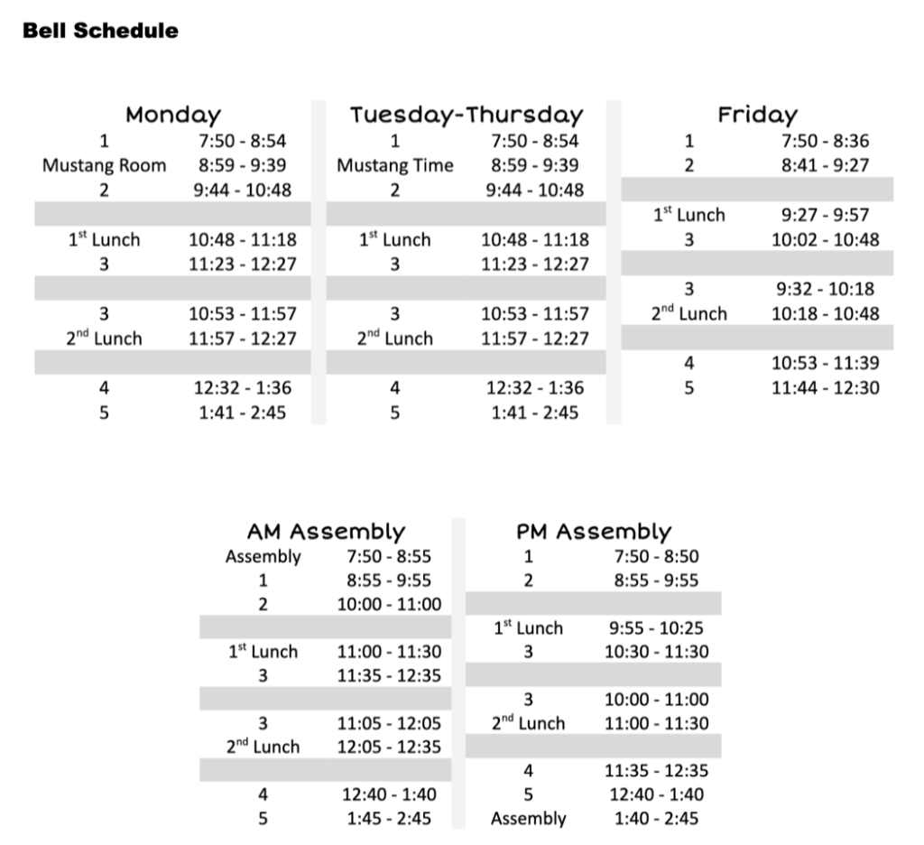 bell-schedule