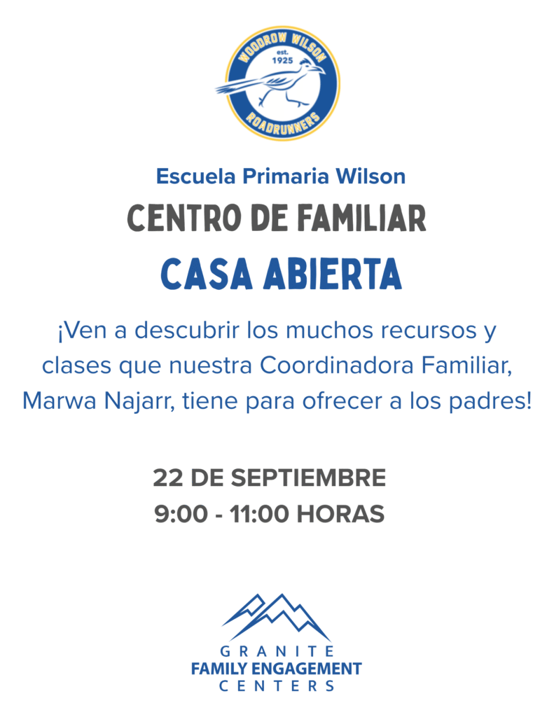 Family Engagement Center Open House Spanish (PNG) 