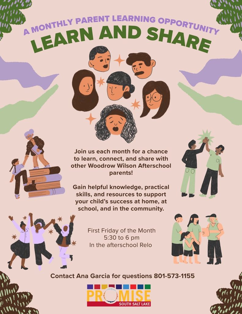 Flyer about Monthly parent group