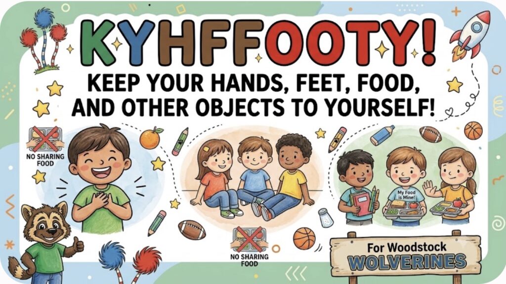 KYHFFOOTY school safety reminder poster